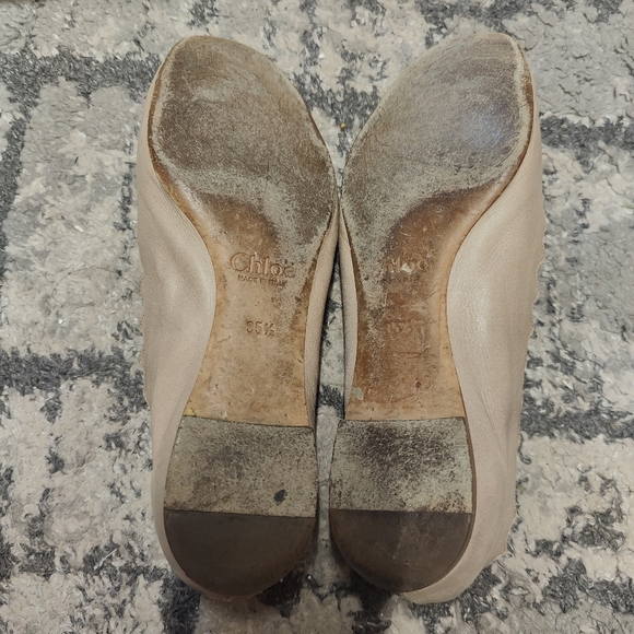 Chloe Lauren Scalloped Flats (size 35.5) - Picture 2 of 5